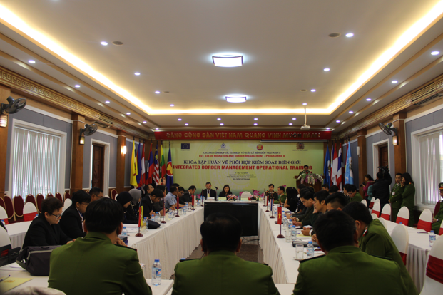 Tập huấn “Phối hợp kiểm soát biên giới cho các nước ASEAN”