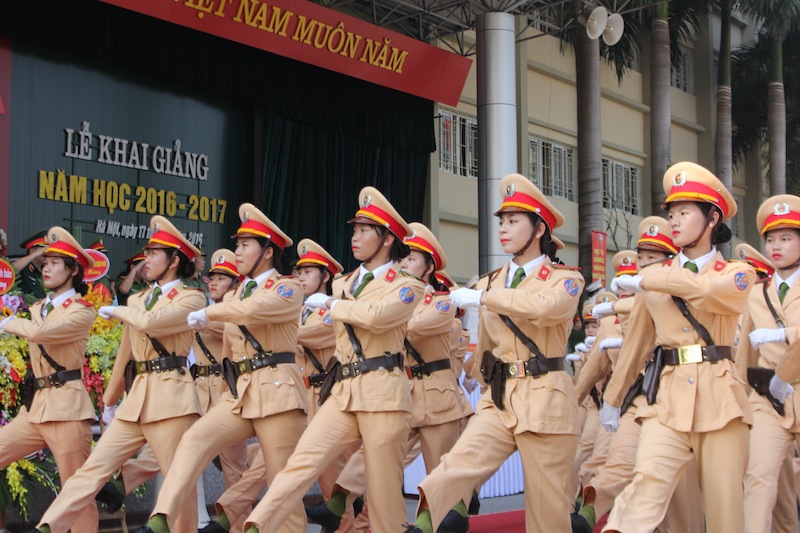 Học viện Cảnh sát nhân dân trước thềm khai giảng năm học 2016 - 2017