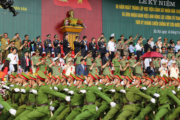 Lực lượng CAND học tập và làm theo tư tưởng, đạo đức, phong cách Hồ Chí Minh