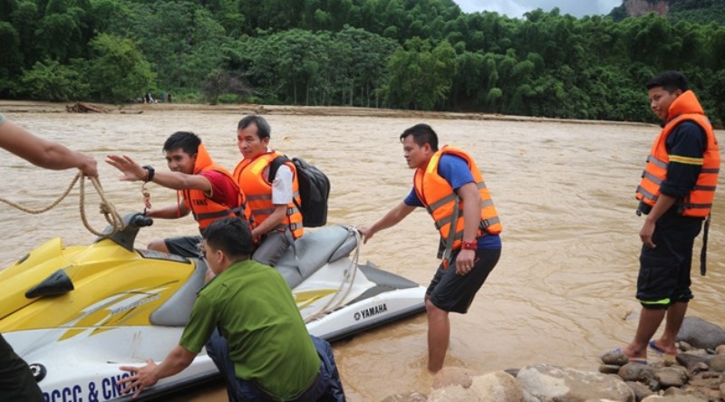 Do ảnh hưởng của cơn bão số 3, trên địa bàn tỉnh Thanh Hoá đã liên tục xảy ra mưa to kéo dài