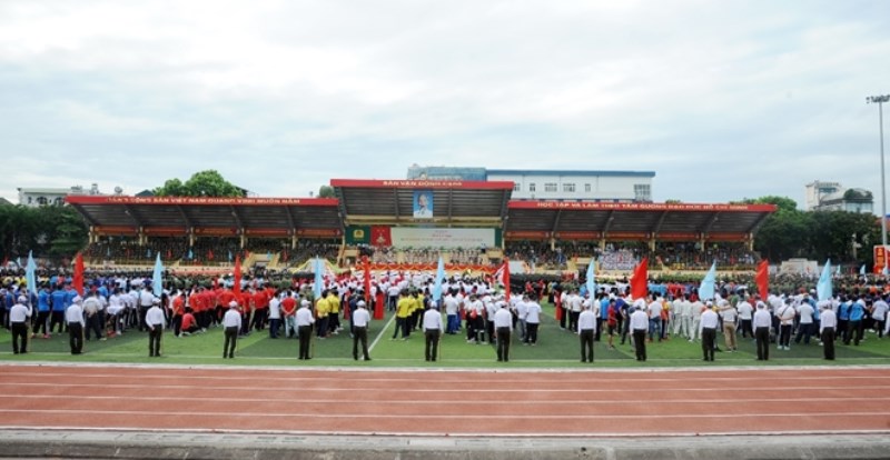 Khai mạc Đại hội khoẻ “Vì an ninh Tổ quốc” lần thứ VIII, năm 2020 tại Sân vận động Học viện An ninh nhân dân (Hà Nội)